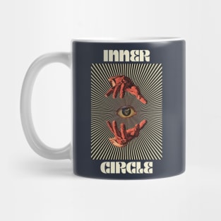 Hand Eyes Inner Circle Mug